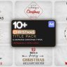 Free Download of Videohive 55917262 12 Christmas Title Pack at GFXInspire