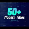 Free Download ‘Free Videohive 56083287 Modern Titles Pack for Premiere Pro