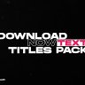 Free Videohive 56305425 Box Text Titles MOGRT