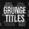 Free Videohive 56510911 Grunge Titles for Premiere Pro