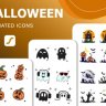 Free Videohive 57030386 20 Halloween Animated Icons After Effects Template