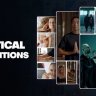 Free Modern Vertical Transitions - 5 Split Screen for Premiere Pro | GFXInspire