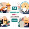 Free Videohive 57225685 Ramadan Day Animation Scene , GFXInspire