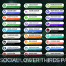 Free Videohive 57286285 50 Social Media Lower Thirds Pack