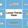 Free Videohive 57555490 Lower Thirds Pack , GFXInspire