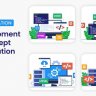 Free Videohive 58161449 Web development Concept, GFXInspire