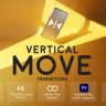 Free Videohive 58494344 Vertical Move Transitions for Premiere Pro, GFXInspire