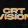 Free Videohive 58595101 CRT Typography, GFXInspire
